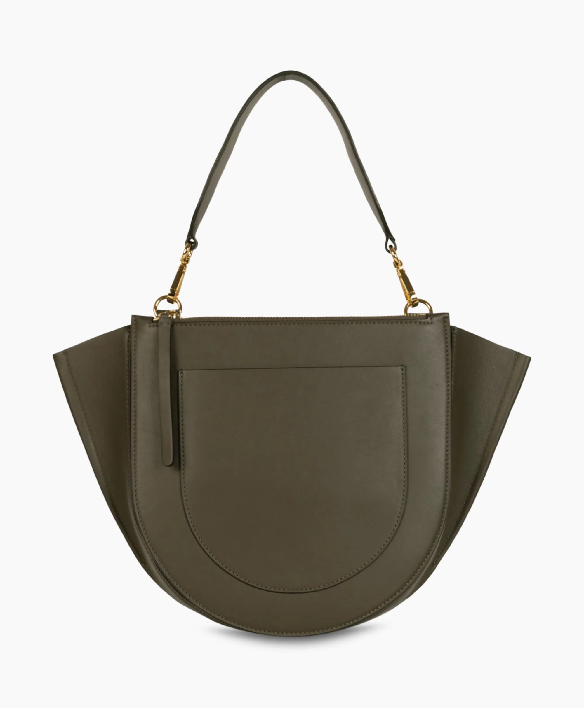 Outlet Crossbody Tas Hortensia Medium Taupe Dames Tassen