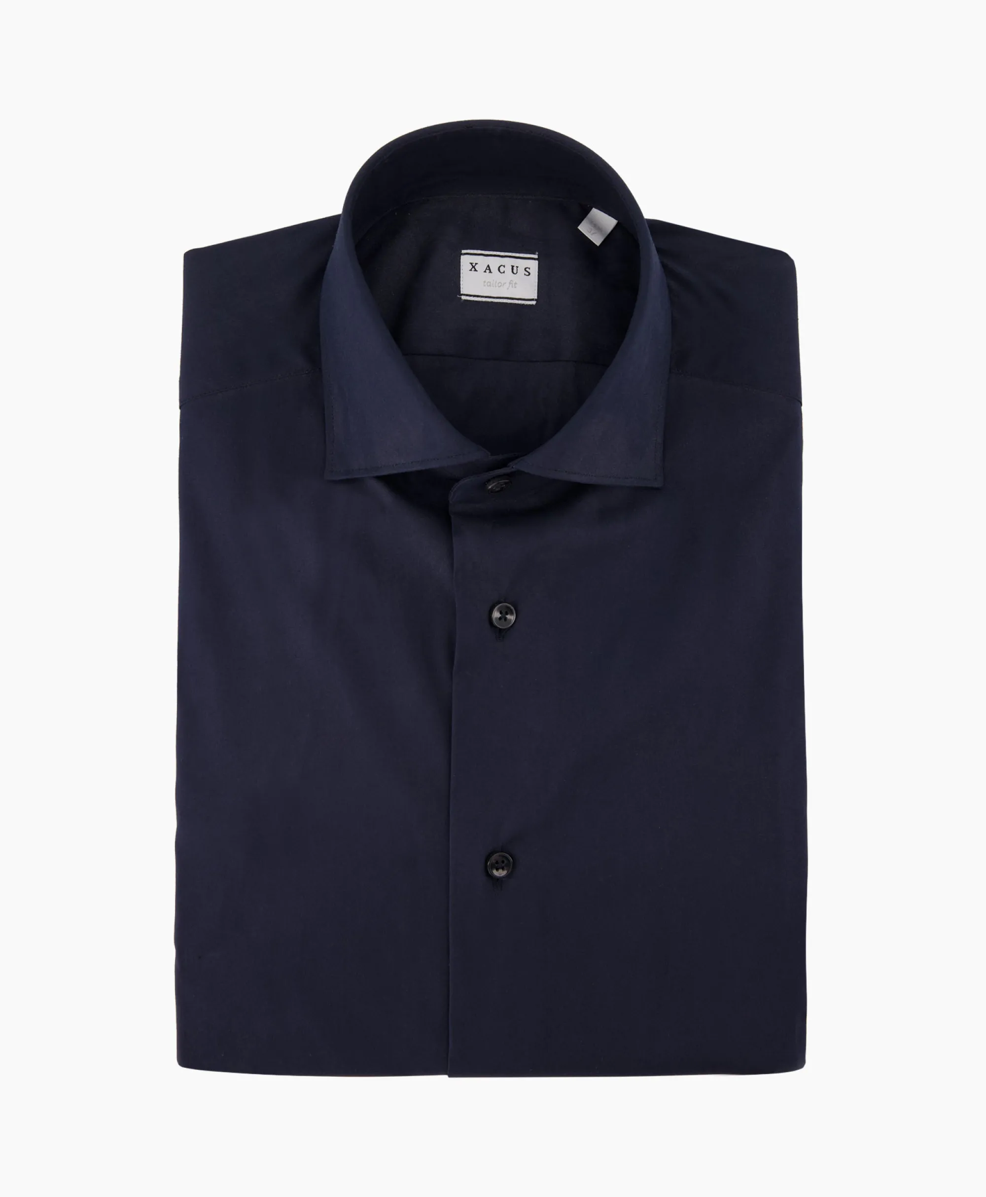Online Tailor Fit Shirt Donker Blauw Heren Overhemden