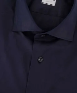 Online Tailor Fit Shirt Donker Blauw Heren Overhemden