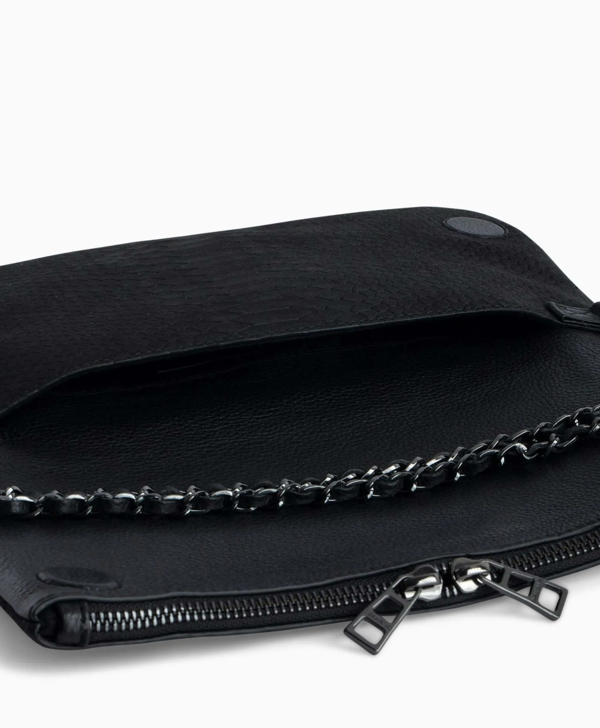 Clearance Zadig & Voltaire Crossbody Tas Rock Soft Savage Zwart Dames Tassen