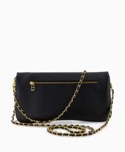 Clearance Zadig & Voltaire Crossbody Tas Rock Grained Leather Zwart Dames Tassen