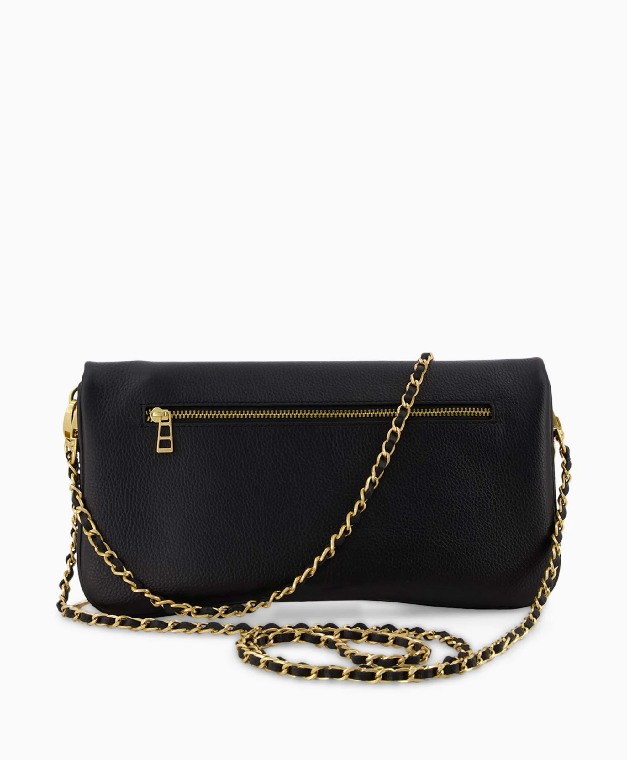 Clearance Zadig & Voltaire Crossbody Tas Rock Grained Leather Zwart Dames Tassen