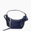 Outlet Zadig & Voltaire Schouder / Hand Tas Le Cecilia Xs Leather With Veg Donker Blauw Dames Tassen