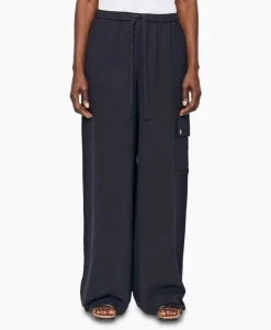 Discount Cargobroek Relaxed Donker Blauw Dames Broeken